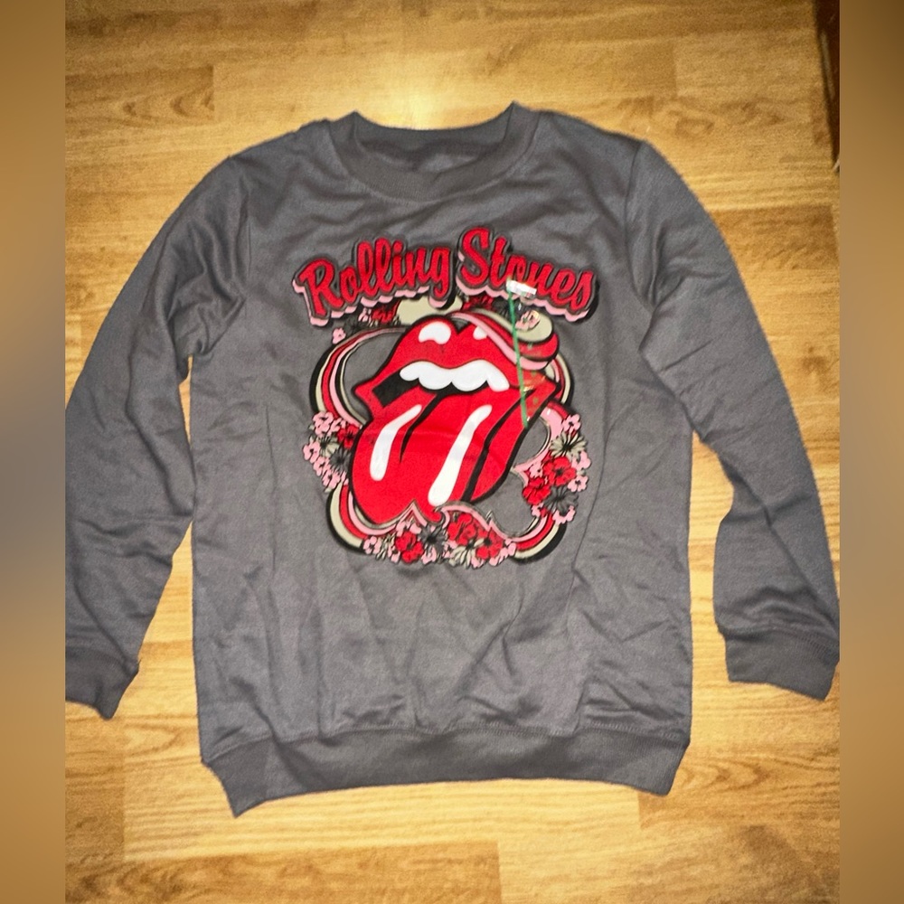 Women’s Rolling Stones Sweatshirt Size Medium New